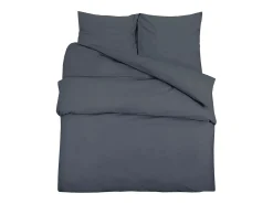 Ropa De Cama-Juego de funda nórdica algodón 200x200 cm ES944344 Gris antracita