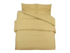 Clearance Juego de funda nórdica algodón gris taupe 135x200 cm ES232305 Topo