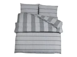 Ropa De Cama-Juego de funda nórdica algodón 200x200 cm ES838675 Gris