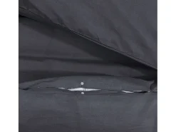 Ropa De Cama-Juego de funda nórdica algodón 240x220 cm ES326464 Negro