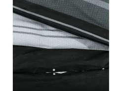Ropa De Cama-Juego de funda nórdica algodón negro y 140x200 cm ES792481 Blanco