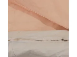 Ropa De Cama-Juego de funda nórdica algodón 260x240 cm ES728727 Rosa