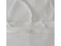 Sweeek Juego de funda nórdica de algodón 2 plazas Blanco Outlet