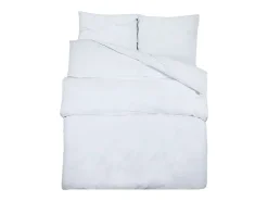 Ropa De Cama-Juego de funda nórdica microfibra ligera 200x220 cm ES955919 Blanco