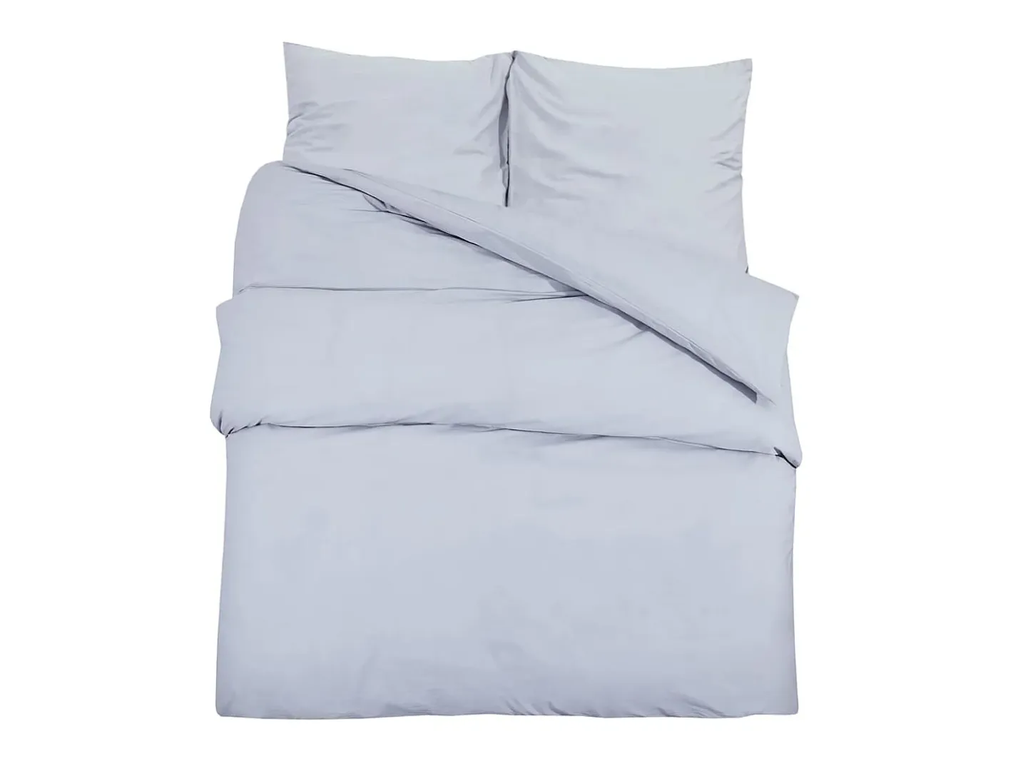Ropa De Cama-Juego de funda nórdica microfibra ligera 220x240 cm ES103527 Gris