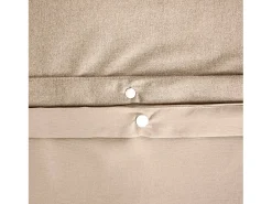New Sweeek Juego de funda nórdica reversible de 2 plazas gris Beige