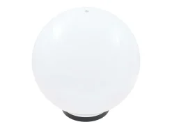 Iluminación Exterior-Juego de lámparas de bola LED 2 piezas esféricas 40 cm PMMA ES349915 Blanco