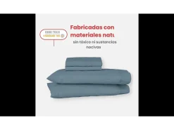 Best Morfeo Descanso Juego de sábanas ecológicas algodón 100% orgánico 105x190/200 cm Beige