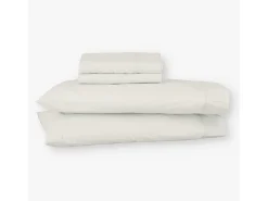 Morfeo Descanso Ropa De Cama-Juego de sábanas ecológicas algodón 100% orgánico 135x190/200 cm Beige