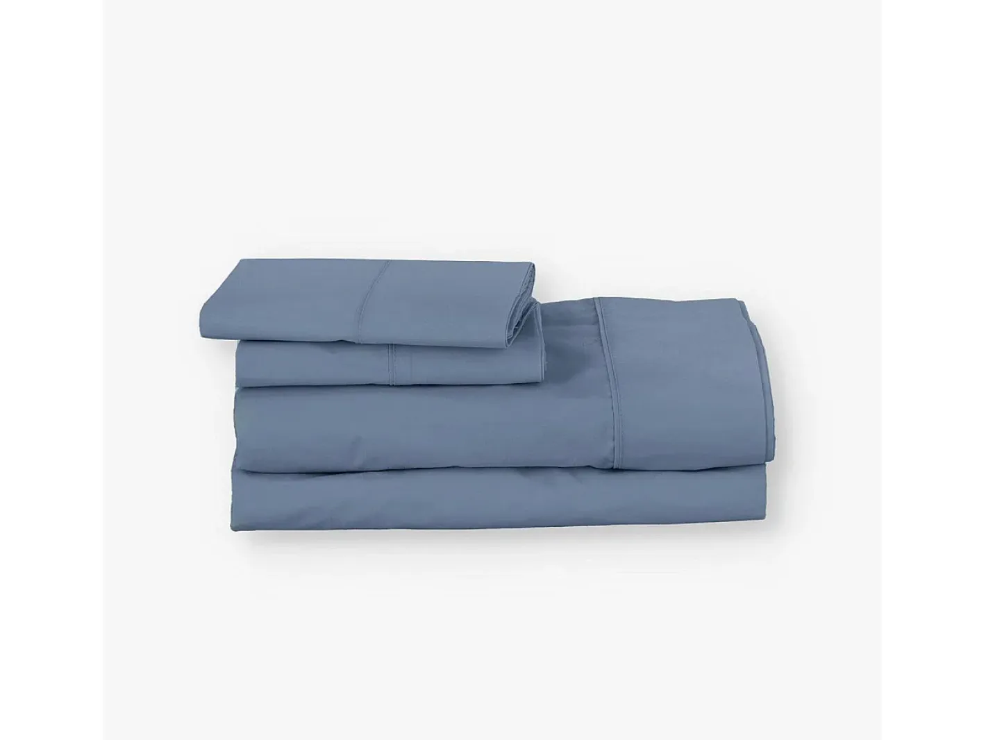 Morfeo Descanso Ropa De Cama-Juego de sábanas ecológicas algodón 100% orgánico 105x190/200 cm Azul