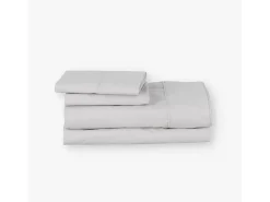 Sale Morfeo Descanso Juego de sábanas ecológicas algodón 100% orgánico 90x190/200 cm Gris