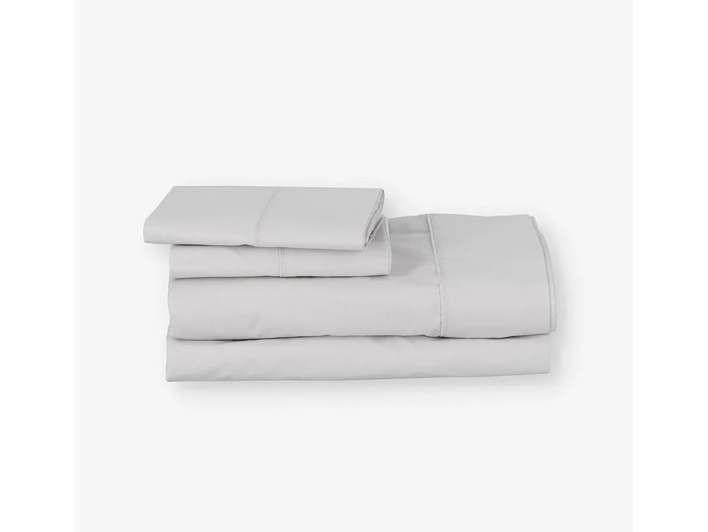 Sale Morfeo Descanso Juego de sábanas ecológicas algodón 100% orgánico 90x190/200 cm Gris