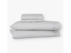 Sale Morfeo Descanso Juego de sábanas ecológicas algodón 100% orgánico 160x190/200 cm Gris