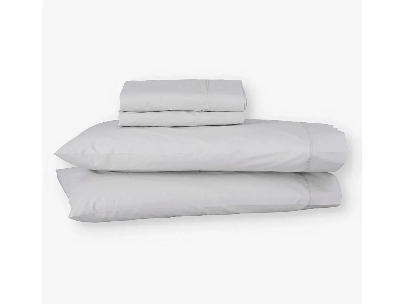 Sale Morfeo Descanso Juego de sábanas ecológicas algodón 100% orgánico 160x190/200 cm Gris