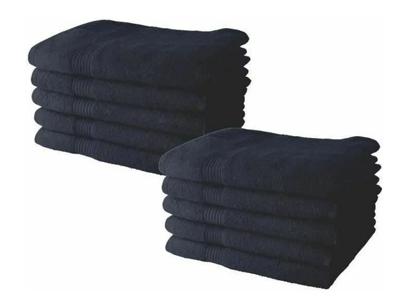 Today Ropa De Cama|Textil De Baño-Juego de Toallas Azul marino 10 Unidades 50 x 90 cm Azul oscuro
