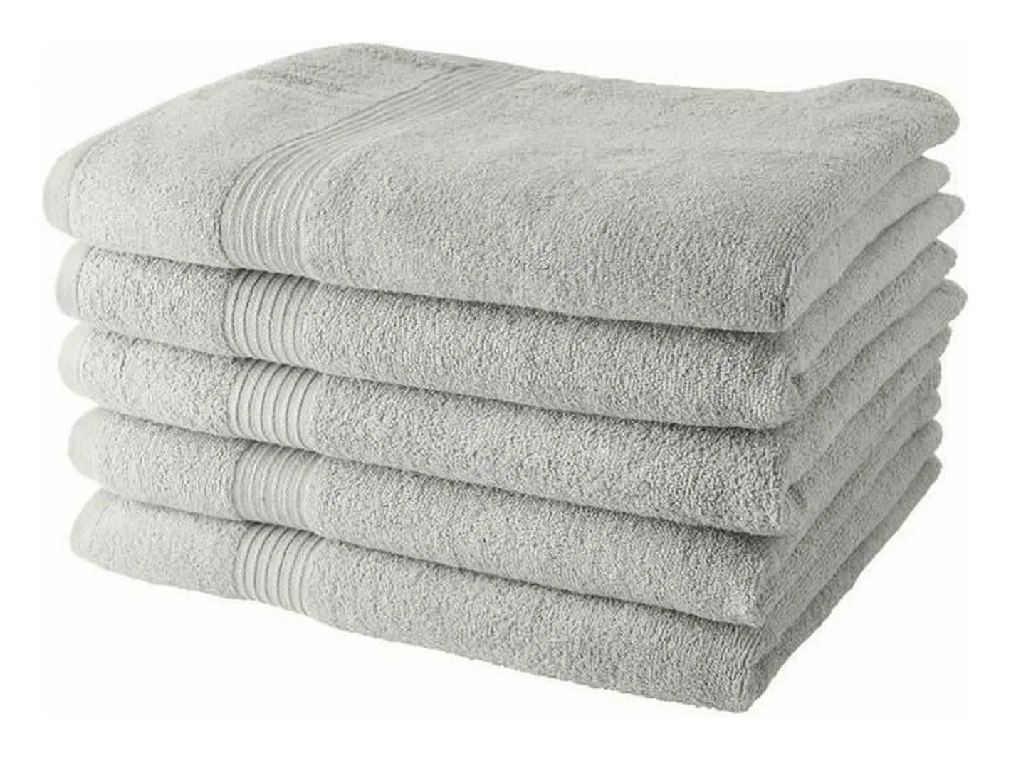 Today Juego de Toallas 5 Piezas 70 x 130 cm Blanco Outlet