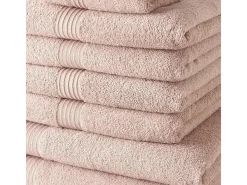 Today Ropa De Cama|Textil De Baño-Juego de Toallas Rosa claro 10 Piezas Rosa palo
