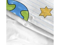 Happyfriday Ropa De Cama-Juego nórdico 2 piezas 155x220 cm (Cama 80/90) Space rocket Multicolor