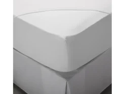 PIKOLIN Ropa De Cama-Juego sábanas 150x200cm | HOME | Algodón | 300 hilos | Blanco