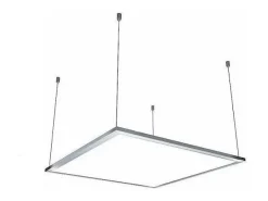 Ledkia Kit de Suspensión para Paneles LED Blanco Hot