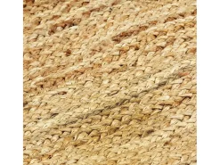 Sale Garden Furniture Kylva Alfombra de yute tejida a mano natural 160x230 cm Marru00f3n
