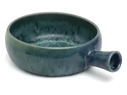 Bazar Bizar Presentación Y Servicio-La Cazuela Aqua Con Asa Azul