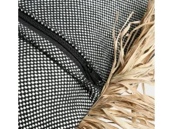 Bazar Bizar La Funda De Cojín Cotton Bonita - Negro Natural - 60x60 Multicolor Clearance