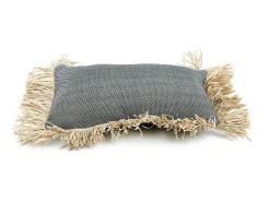 Bazar Bizar La Funda De Cojín Cotton Bonita - Negro Natural - 30x50 Multicolor Discount