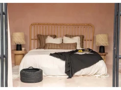 Clearance Bazar Bizar La Funda de Cojín Oh My Gee - Beige Negro - 35x100 Negro / Beige