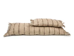 Clearance Bazar Bizar La Funda de Cojín Oh My Gee - Beige Negro - 35x100 Negro / Beige