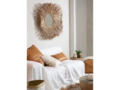 Bazar Bizar La Funda De Cojín Six Panel De Cuero - lo - 30x50 Camel Online