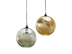 Bazar Bizar Lámpara Suspendida-La Lámpara Colgante Bubbella - Pale Gold Dorado