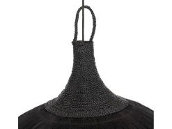 Bazar Bizar Lámpara Suspendida-La Lámpara Colgante Makiki - - XL Negro