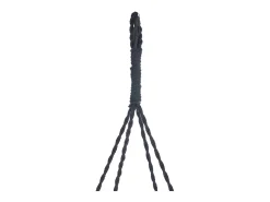 Bazar Bizar La Lámpara De Techo Nomad De Algodón - Negra - XL Negro New