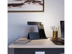 Sollux Lighting Lámpara Suspendida-Lampada a sospensione moderna nera E27 Lámpara Colgante Moderna Negra E27 Negro