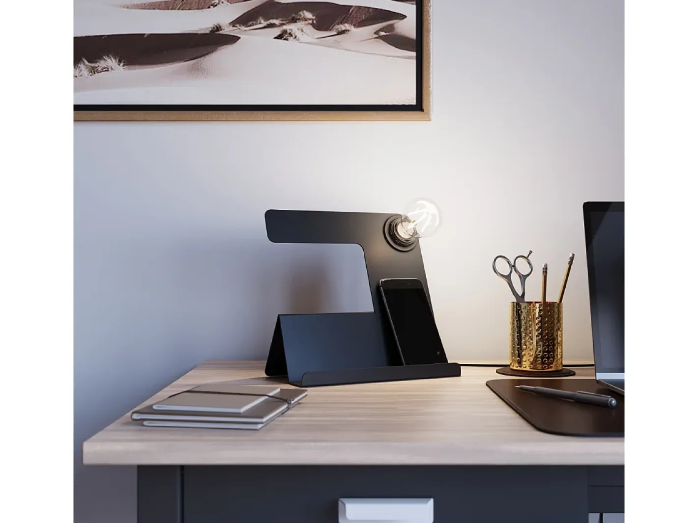 Sollux Lighting Lámpara Suspendida-Lampada a sospensione moderna nera E27 Lámpara Colgante Moderna Negra E27 Negro