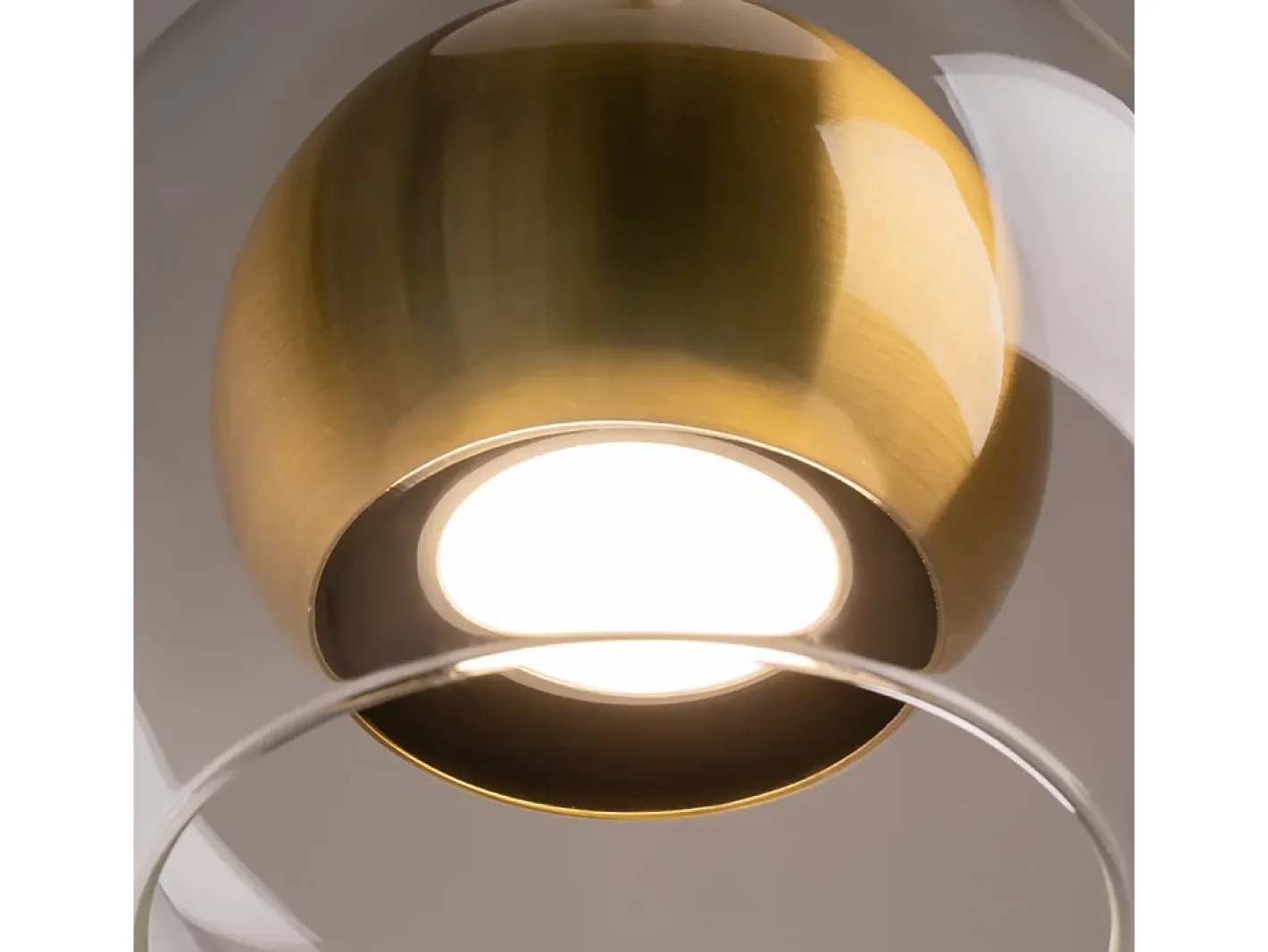 Maytoni Lampada a Sospensione Ros Moderna Metallo Ottone Trasparente IP20 Dorado Sale