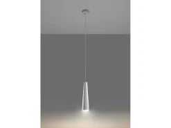 Sollux Lighting Lampada a sospensione sottile in ceramica bianca GU10 Lámpara Colgante de Cerámica Slim Blanca GU10 Blanco Outlet
