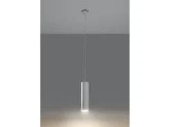 Hot Sollux Lighting Lampada a sospensione sottile in ceramica bianca GU10 Lámpara Colgante de Cerámica Slim Blanca GU10 Blanco