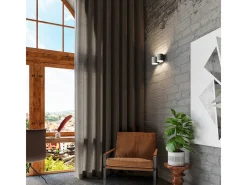 Sollux Lighting Aplique Para Pared-Lampada da parete Twin Round Up & Down grigia G9 Lámpara de pared Twin Round Up & Down G9 Gris
