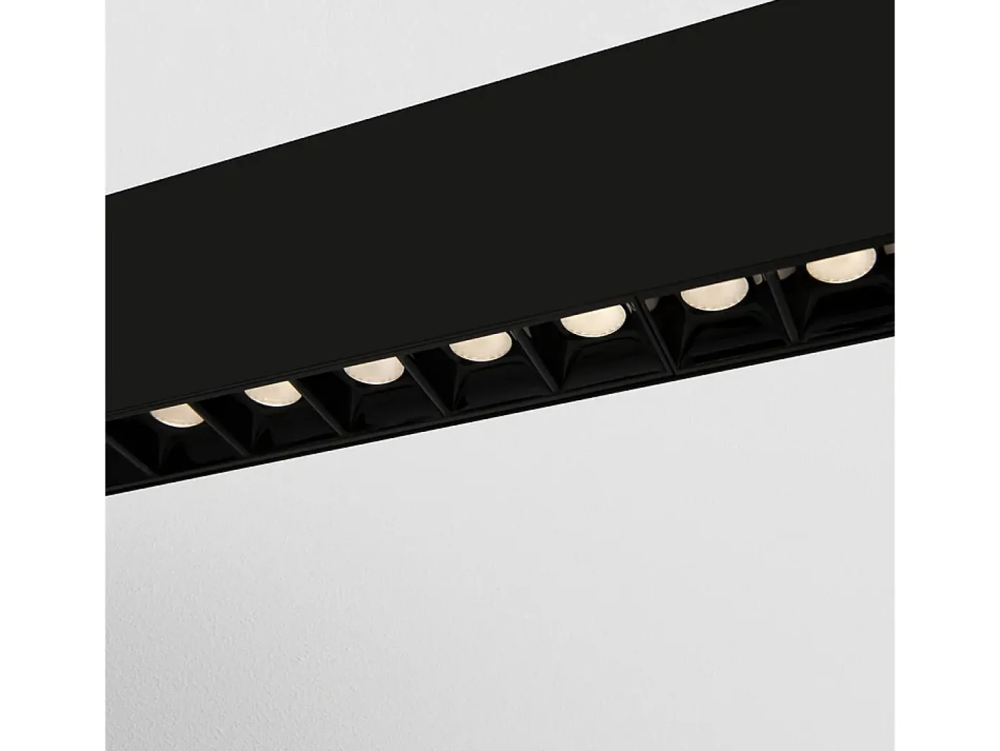 Maytoni Lampadario A Sospensione Moderno Points Alluminio Nero Luce Led Integrato 40W Negro Discount
