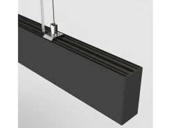 Maytoni Lampadario A Sospensione Moderno Points Alluminio Nero Luce Led Integrato 40W Negro Discount