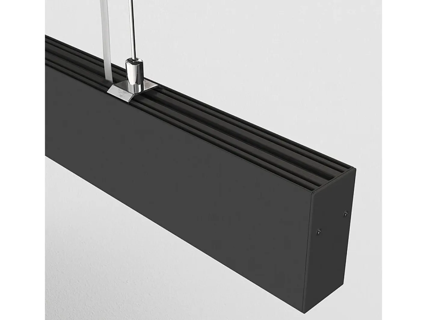 Maytoni Lampadario A Sospensione Moderno Points Alluminio Nero Luce Led Integrato 40W Negro Discount