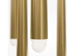Maytoni Lampadario A Sospensione Moderno Cascade Alluminio Ottone 5 Luci Led 30W Dorado Discount
