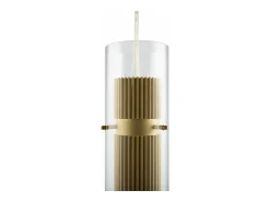 Best Maytoni Lampadario A Sospensione Moderno Dynamics Alluminio Oro Vetro 1 Luce Gu10 50W Dorado