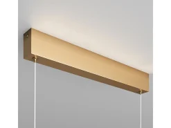Sale Maytoni Lampadario A Sospensione Moderno Step Metallo Oro Luce Led Integrato 23W Calda Dorado