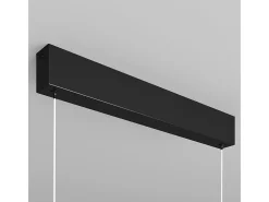 Best Maytoni Lampadario A Sospensione Moderno Step Metallo Nero Luce Led Integrato 23W Fredda Negro