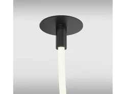 Maytoni Lampadario A Sospensione Moderno Tau Alluminio Nero Luce Led 40W Negro Discount