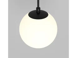 Maytoni Lampadario A Sospensione Moderno Luna Alluminio Nero Luce Led Integrato 5W Blanco Hot