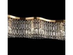 Maytoni Lámpara Suspendida-Lampadario Contemporaneo Dune Metallo Oro 6 Luci Dorado